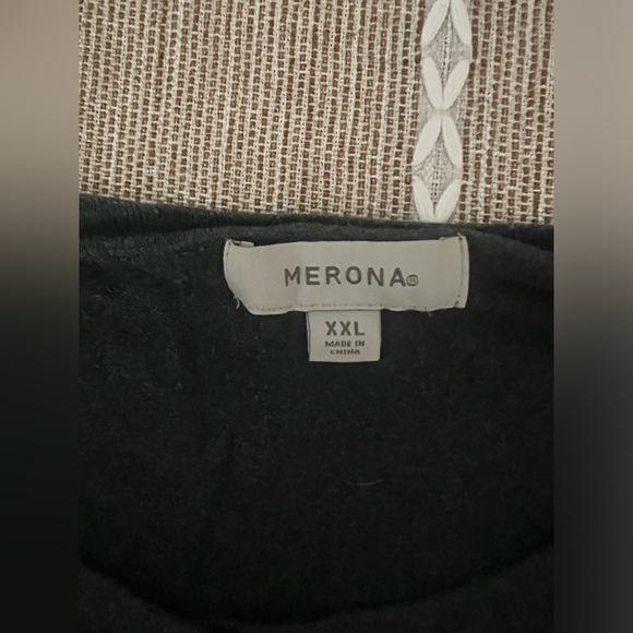 Merona - evergreen color long sleeve cardigan - Picture 6 of 8